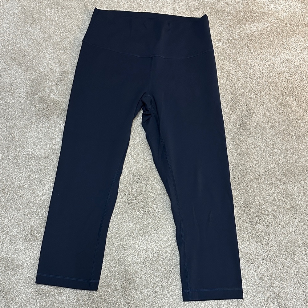 Lululemon Navy Leggings 21”